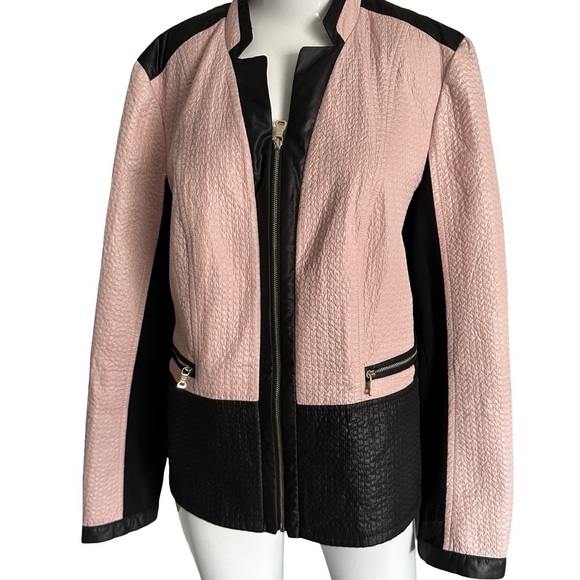 Gerry Weber Pink and Black Blazer with Fitted Silhouette - Picture 5 of 5